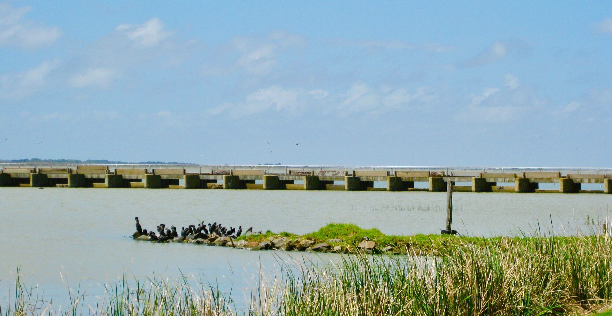 The Murray Mouth and the great barrages of Goolwa